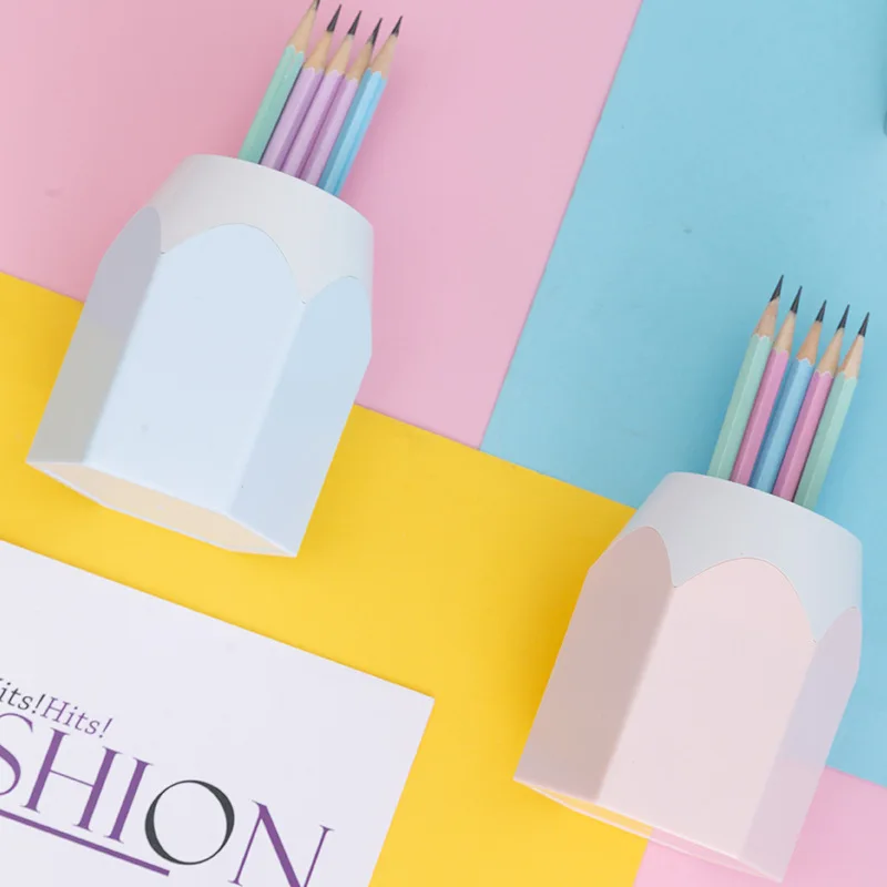 Популярная креативная ваза для ручек держатель карандашей кисточек макияжа