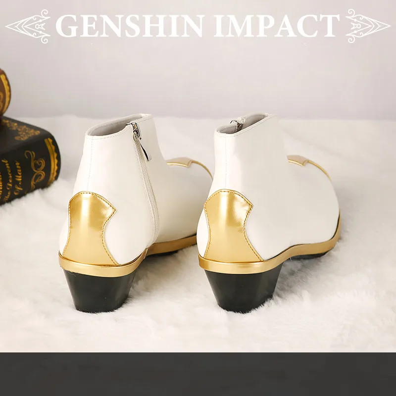 

Presale Game Genshin Impact Amber Cosplay Shoes Woman Christmas Gift Cos Boots