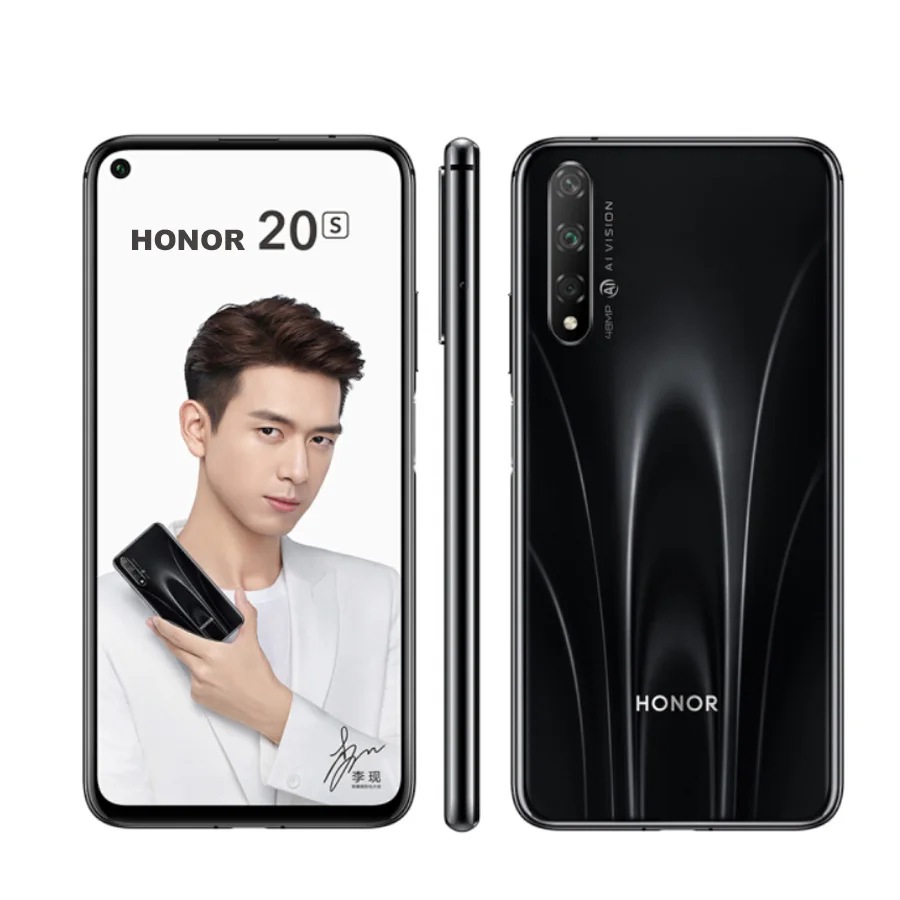 Новый honor 20s LTE мобильный телефон 6 26 &quot6 ГБ/8 ГБ ОЗУ 128 Гб ПЗУ Восьмиядерный kirin 810