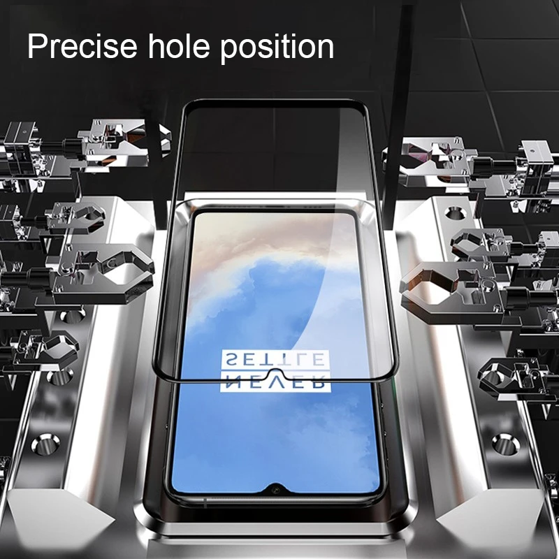Полное покрытие экрана из закаленного стекла для One plus 7/7 T Защитная пленка 7 Pro