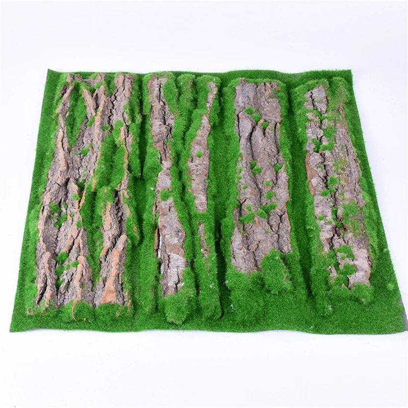 

1m*1m Artificial Moss Plant lawn Home Decoration Christmas Easter Wedding Carpet Dress Up Simulation Bark Spring Natural Moss