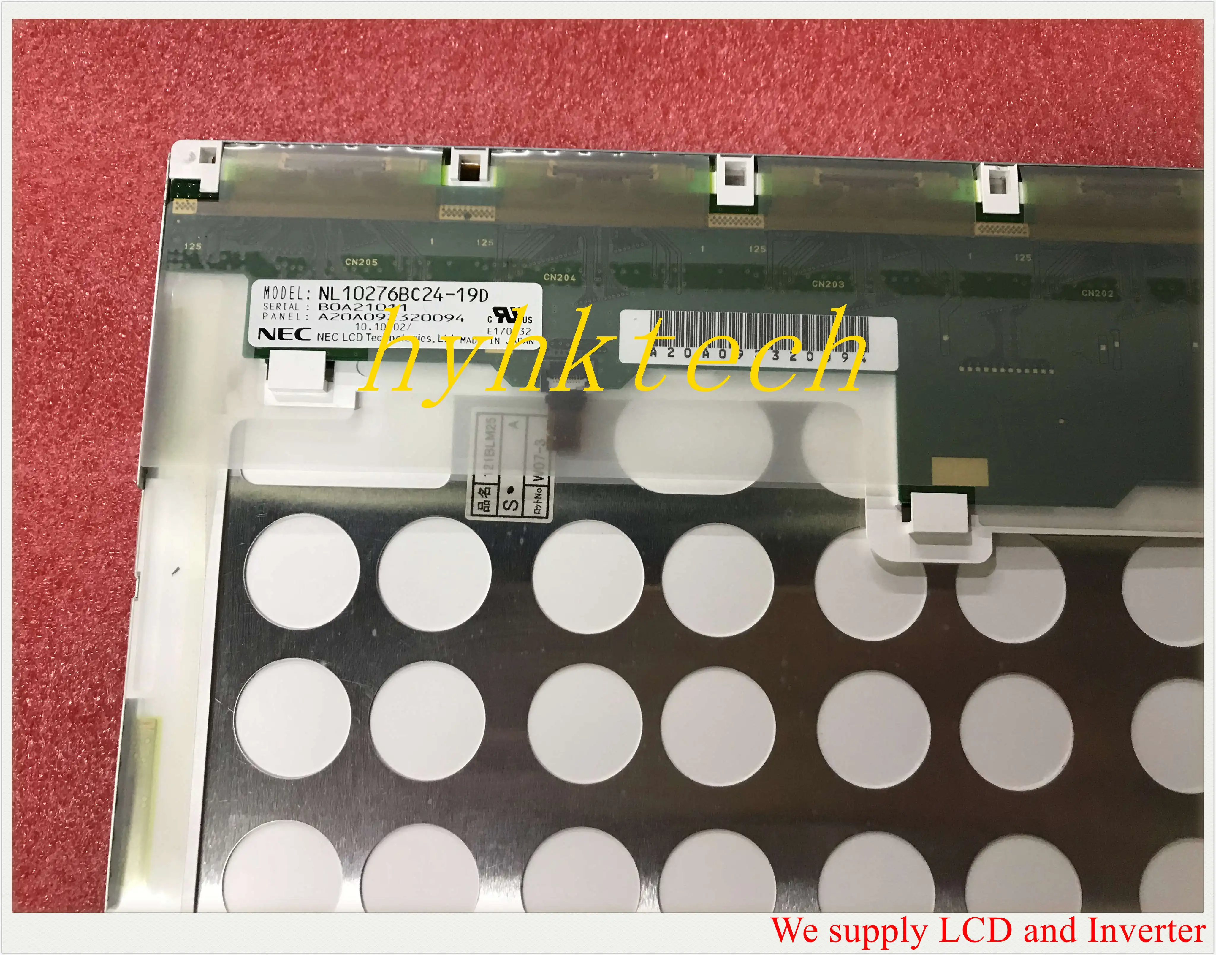 NL10276BC24-19D 1024*768 промышленный ЖК-Дисплей 12 1 дюйма новый с сенсорной панелью
