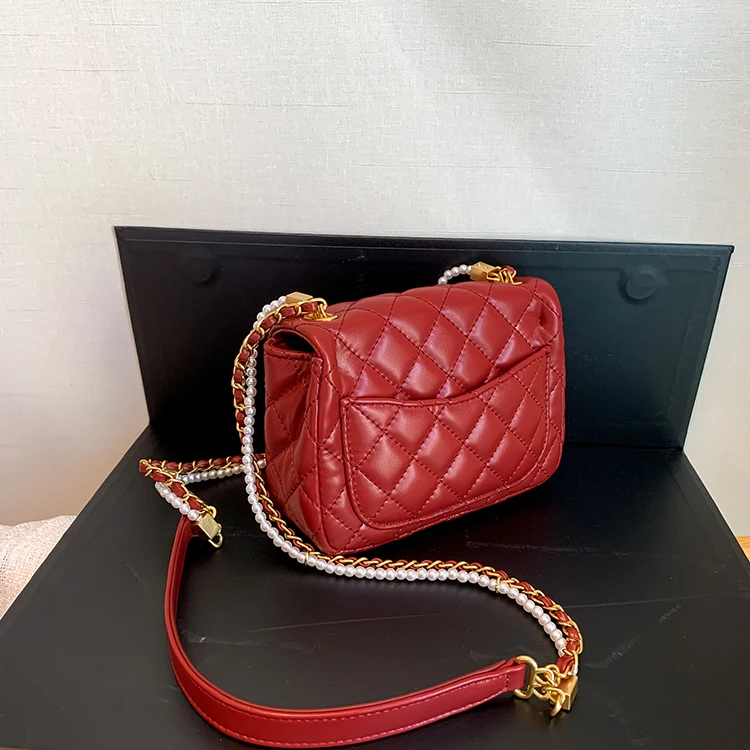 

Women Beige Handbags Cover Messenger Shoulder Bags Messenger Bag Crossbody Flap Diamond Lattice Handbag