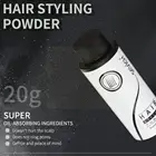 Пушистая пудра для волос унисекс, 20 г, гель для укладки волос, инструменты для укладки, завершение макияжа волос, натуральные объемные волосы Pow V5h3