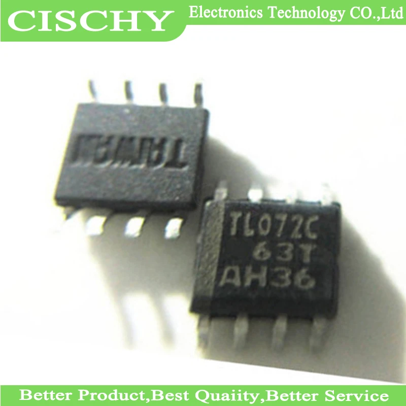 

10 шт. TL072CP DIP8 TL072 DIP TL072CN DIP-8 TL072CDR TL072C TL072 SOP8