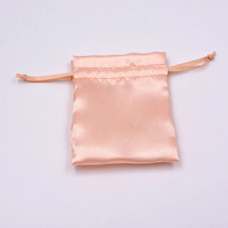 50 шт. шёлковые мешочки для ювелирных изделий цвета шампанского | Дом и сад