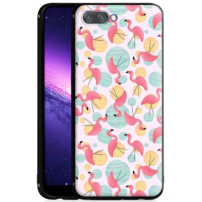 Силиконовый чехол с изображением ананаса Фламинго кактуса для Huawei Honor V30 30 8 8A 8X 8C 9