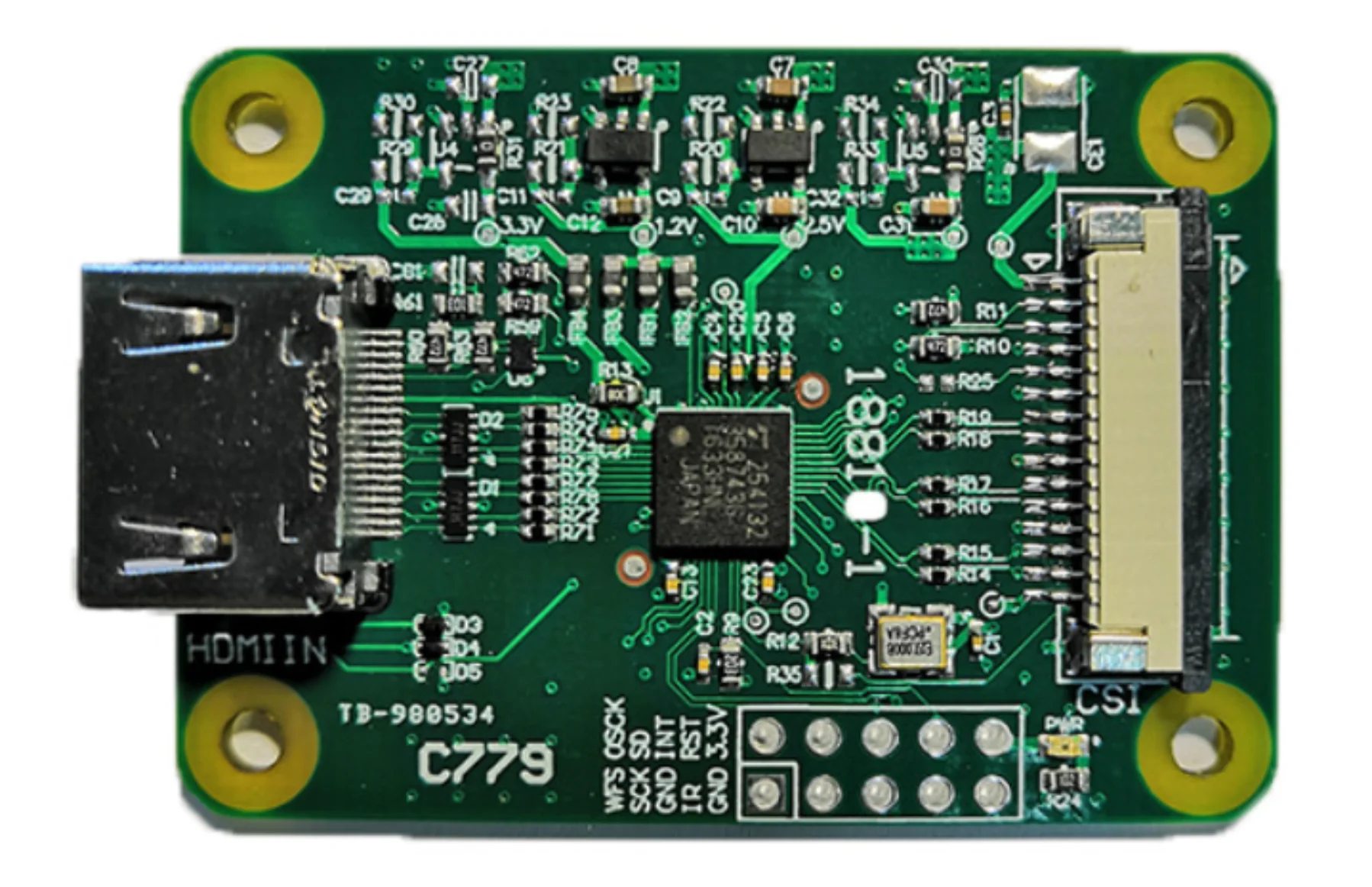 

Standard HDMI-Compatible To CSI-2 Adapter Board Input Up To 1080p25fp For Rasperry Pi 4B 3B 3B+ Zero W