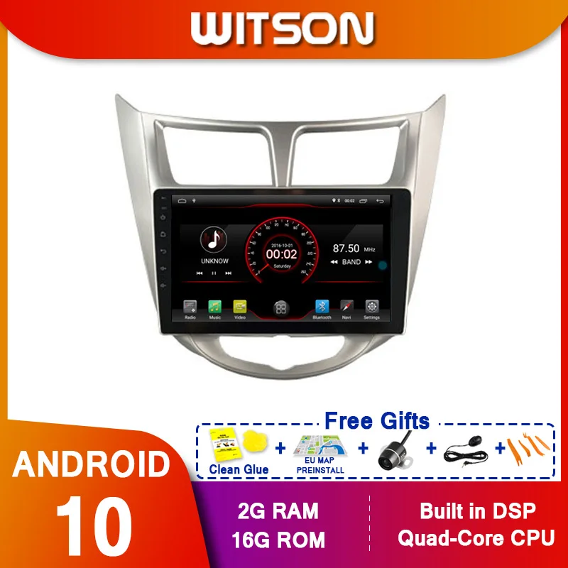 WITSON 9 &quotFULL HD сенсорный экран Android 10 0 Восьмиядерный Автомобильный GPS