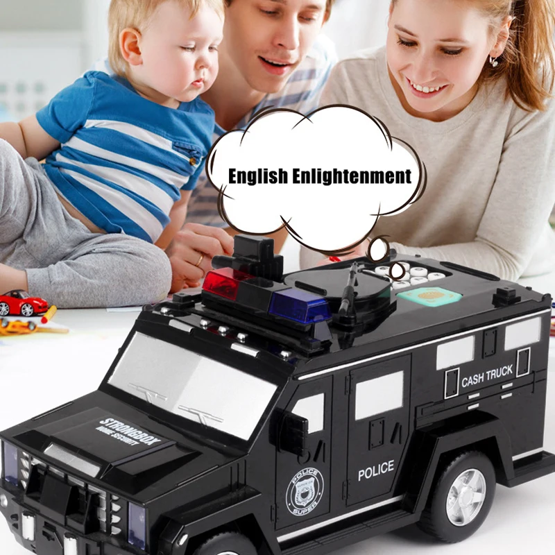 Копилка с паролем для детей пластиковая многофункциональная музыкальная