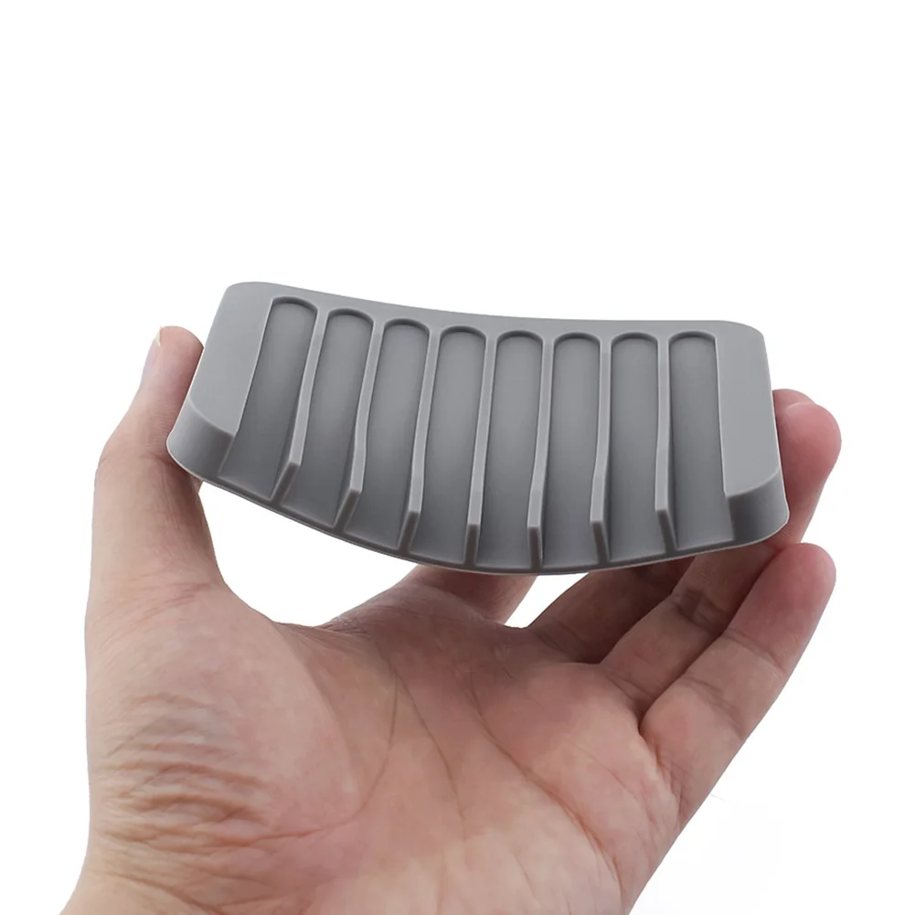 Силиконовый держатель для мыла ванной нескользящая мыльница поддон унитаза