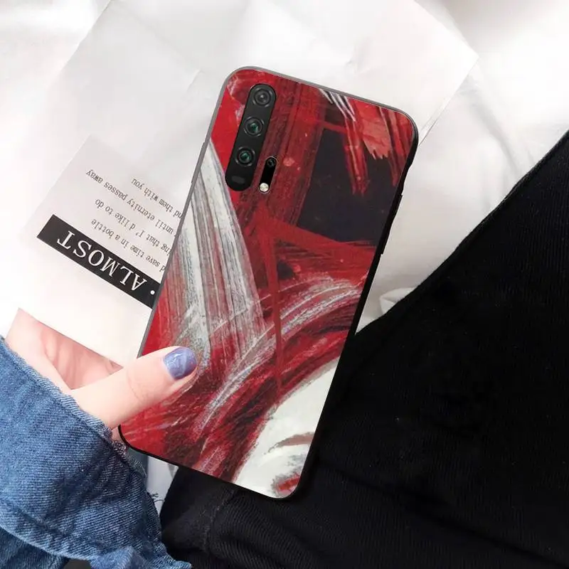 Черный чехол для телефона Huawei Honor10 View9/10/20/V30Pro Honor8X Honor20 | Мобильные телефоны и