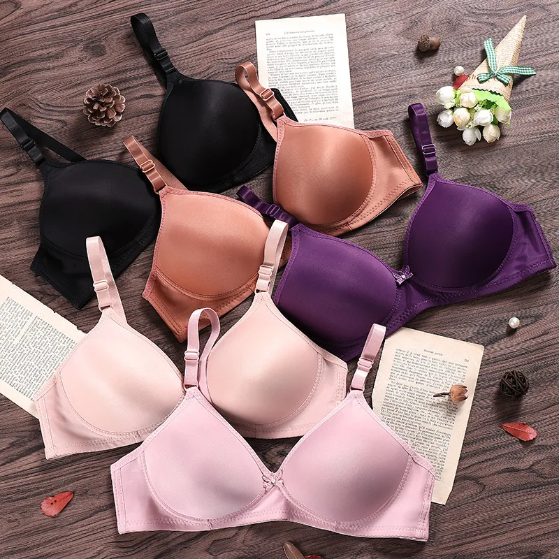 

The new 2020 bra no rims and comfortable big yards gather underwear bra smooth middle-aged and old mother