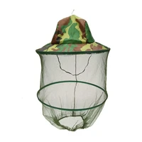 fishing bucket hat mosquito head net cap large brim sunshade breathable outdoor protective camping hiking hat