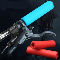 1pair silicone cycling bicycle grips anti slip outdoor mtb mountain bikes handlebar grips cover strong support grips bike part