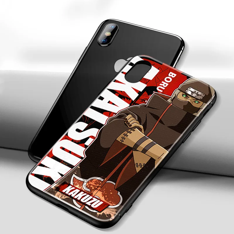 Наруто Akatsuki Kakuzu для iPhone SE 6 6s 7 8 plus x xr xs 11 12 mini Pro Max закаленное стекло чехлы