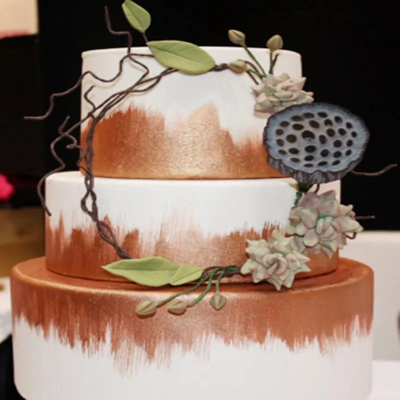 10g съедобные Медный порошок мусс торт Fondant (сахарная) макарон декор блеск глазури
