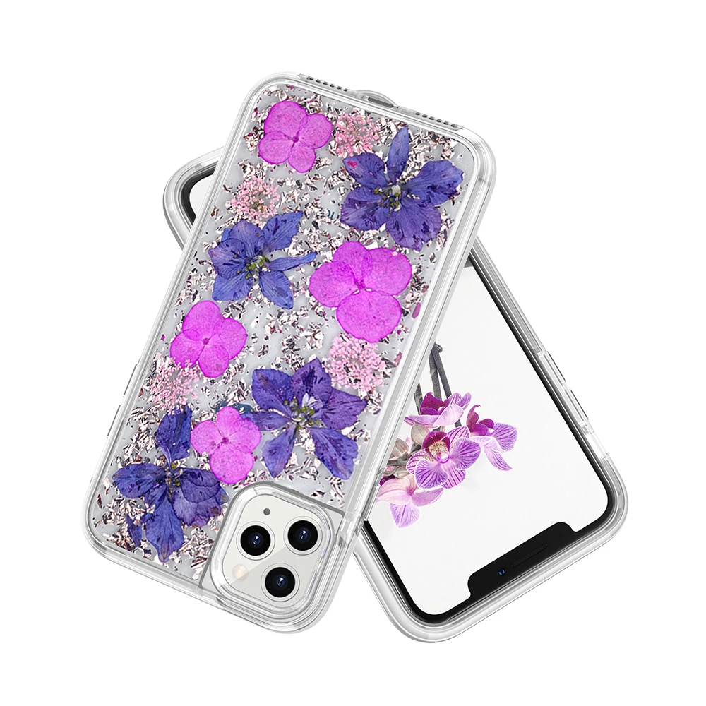 Buling цветок чехол для iPhone XS Max XR X 6 6S 7 8 плюс Чехол ручной работы прозрачный мягкий