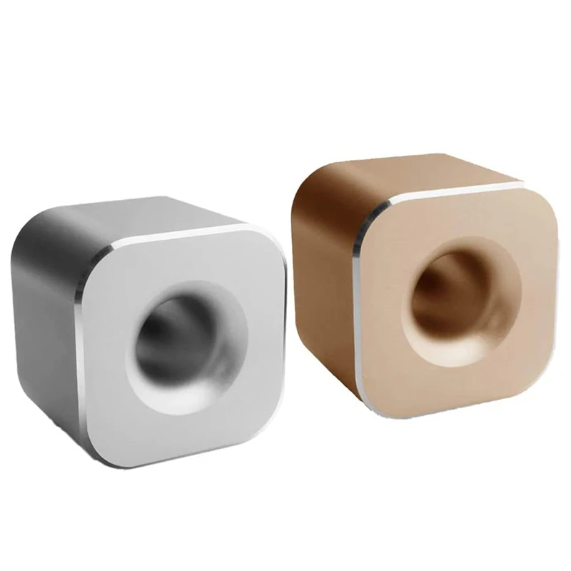 

Metal Mini Pen Stand, Mini Aluminum Pencil Holder, Toothbrush Brush, Metal Penholder Desktop Organizer (Silver+Golden)