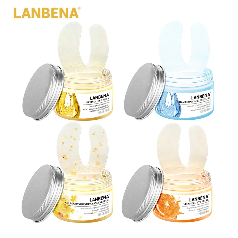 Маска для глаз с гиалуроновой кислотой подушечки против витамин C ретинол