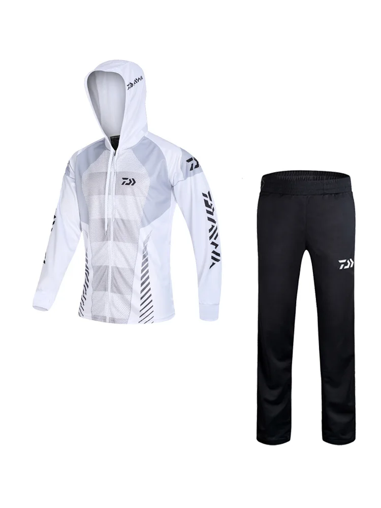 Мужская куртка с капюшоном Daiwa водонепроницаемое быстросохнущее пальто рубашка