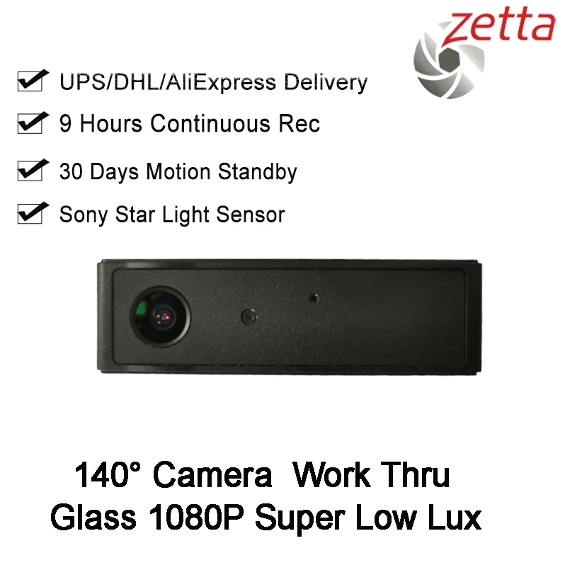 

Автомобильный видеорегистратор, 9 часов работы от аккумулятора, 1080p HD Super Low Lux, Мини Dvr камера CCTV TF 2 МП
