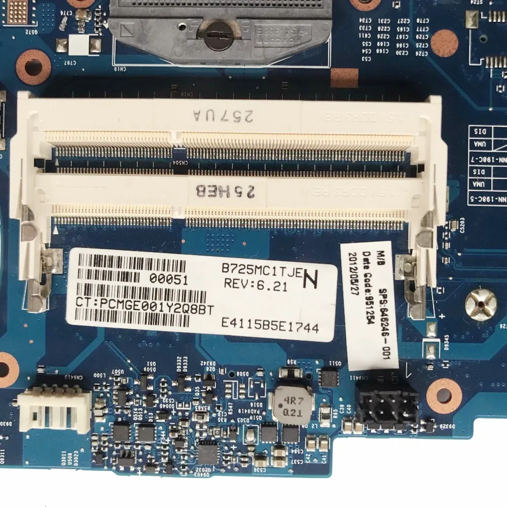 Высококачественная материнская плата для ноутбука HP 4530S 4730S 646246-001 DDR3 HM65 PGA988B 100%