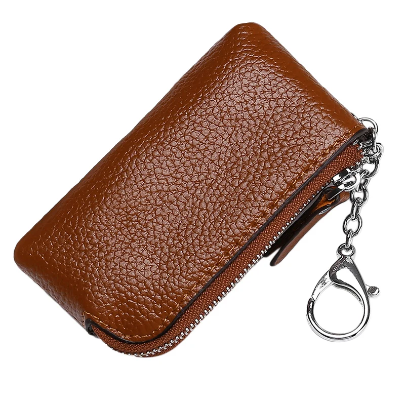 Унисекс винтажный Кошелек для монет из искусственной кожи на молнии кошельки