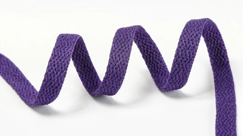 100 Pcs Shoelace Single-Layer Flat Color Shoelace 0.8CM Width Canvas Black White Color Lace Tennis Shoes Sneakers Shoelace