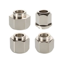 RAMPS 50pcs/lot Carbon Steel Nickel Plated Eccentric Wheel ID 5mm OD 10 Height 10mm Spacer Aluminum Extrusion 3D printer Parts