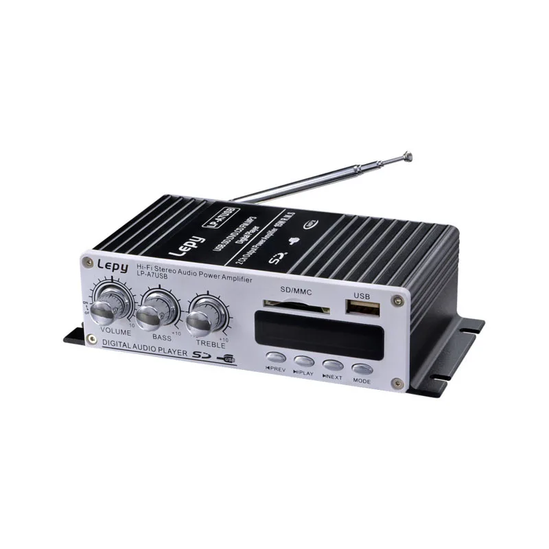 YWJJX Mini 2 0 Bluetooth усилитель 2020 Φ 12V USB FM с радиоуправлением мини домашний