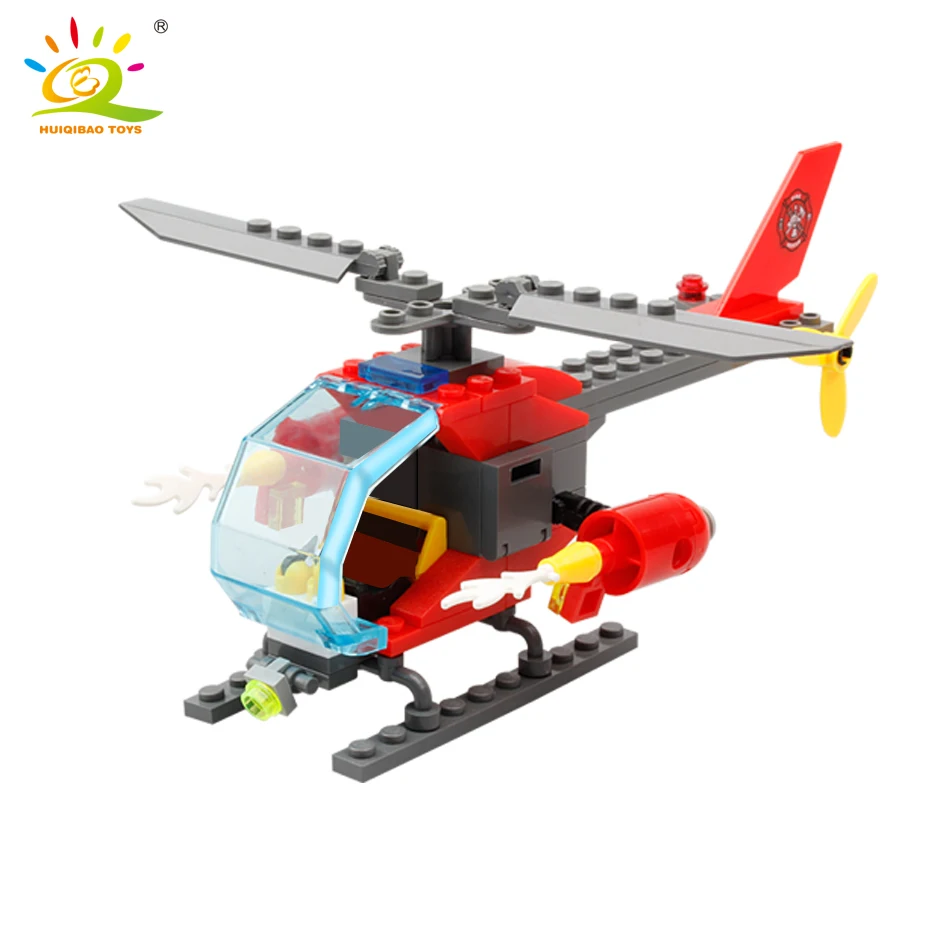 Противопожарный серии пожарная станция Радиоуправляемый вертолет автомобиль