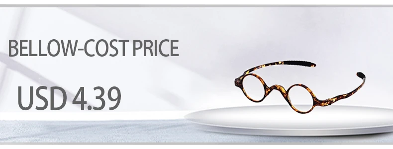 Kann Blume Flodable Lesebrille HD Linsen Runde Rahmen Gläser Männlichen Anti Blaues Licht Gläser Runden Brille Weiblich Leser + 3,5 – Detail 1