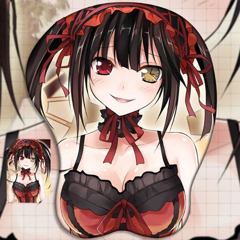 

Коврик для мыши с 3D рисунком из аниме «Date A Live-Tokisaki Kurumi»