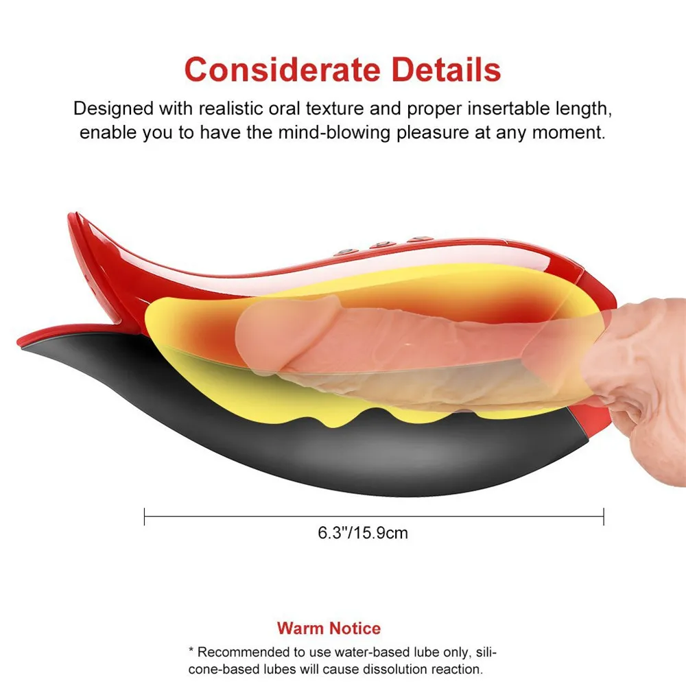 Глубокая сосание языка оральный вибратор секс-игрушки для мужчин стимулятор