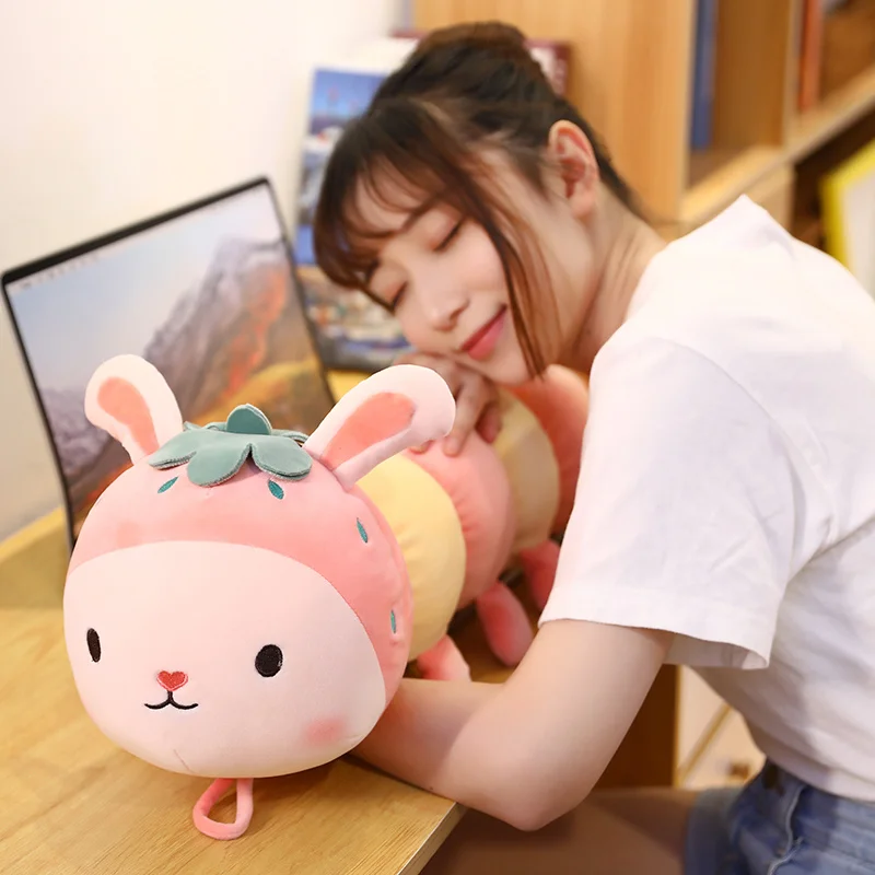 1 шт. разноцветные гусеницы плюшевые игрушки детские для Children60cm 120cm мягкая