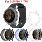 Защитный чехол из ТПУ для Suunto 7 GPS, спортивный защитный чехол, Красочный Защитный чехол для смарт-часов и браслета для мужчин и женщин