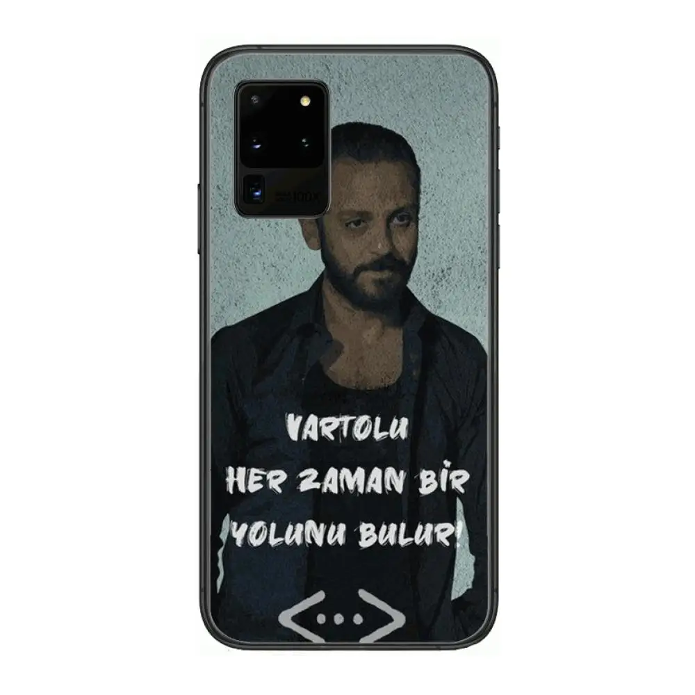 

Case Turkey Cukur Show TV Phone cover hull For SamSung Galaxy S 6 7 8 9 10 20 21 Plus Edge E note 5G Lite Ultra black soft bum