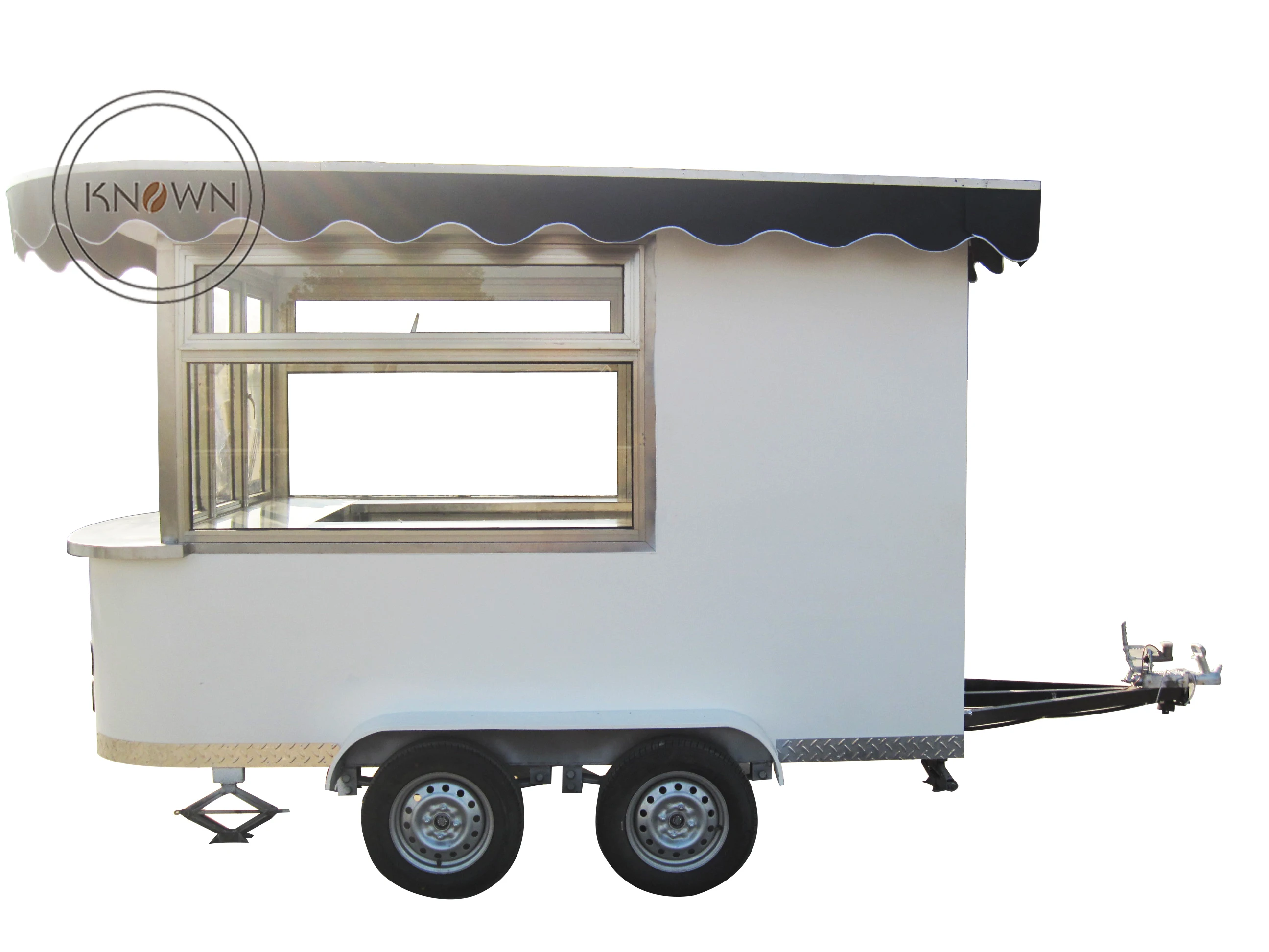 KN 300 мобильный пиццы Еда тележка мороженого прицеп для закуски машины|Мороженицы|