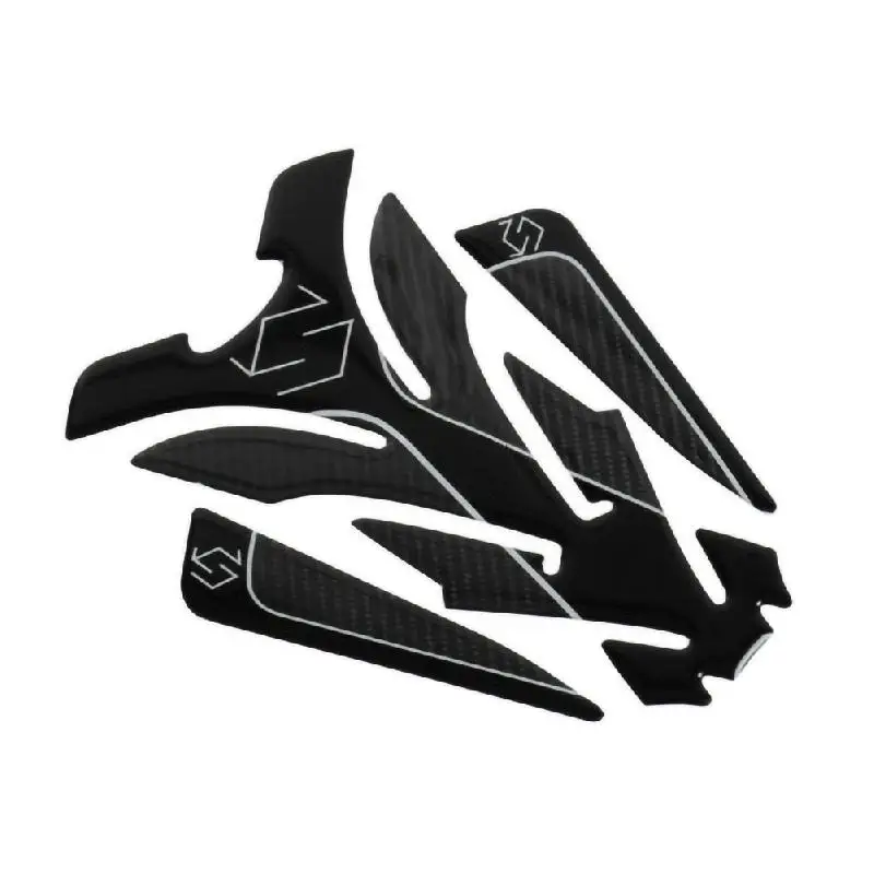 Наклейка 5D из углеродного волокна на бак мотоцикла наклейка эмблема для Suzuki GSX S