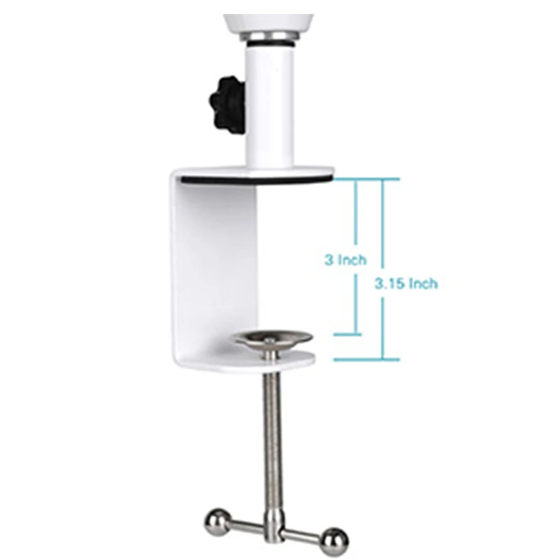 Гибкая настольная лампа светодиодный светильник на гибкой ножке 18 Вт