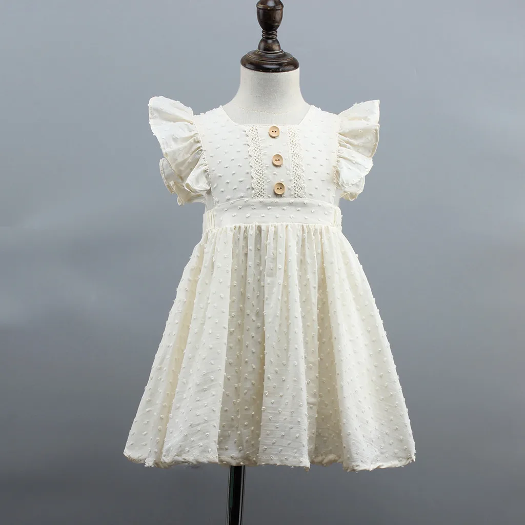 Новинка 2020 весенне-летнее платье для девочек однотонное пляжное без рукавов с