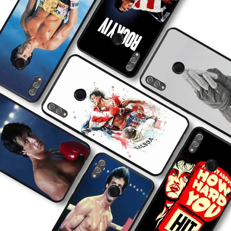 

Rocky Balboa Phone Case For Huawei honor 10Lite 10i 20 8x 10 Funda for Honor 9lite 9xpro Back Coque