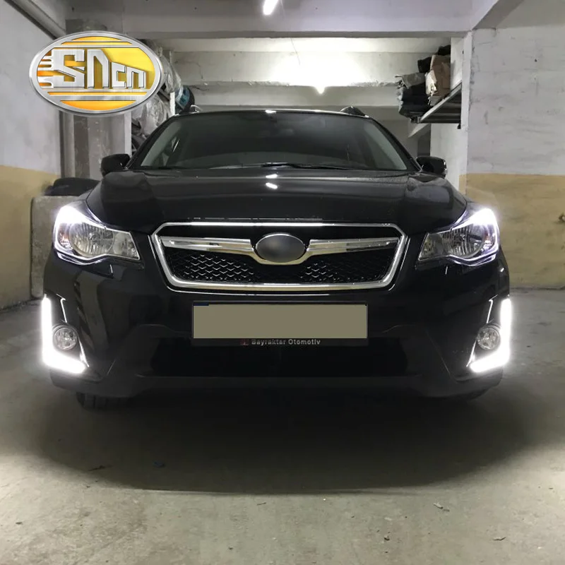 Для Subaru XV 2016 2017 реле с регулировкой яркости водонепроницаемый хромированный