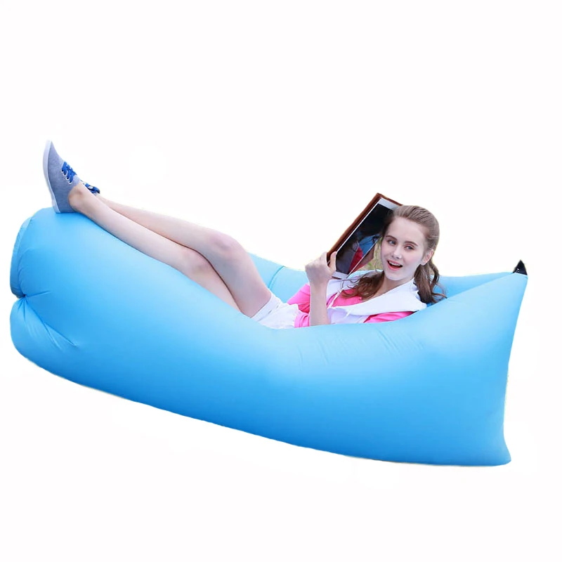 Надувной матрас для отдыха на открытом воздухе ленивый надувной сетка сна