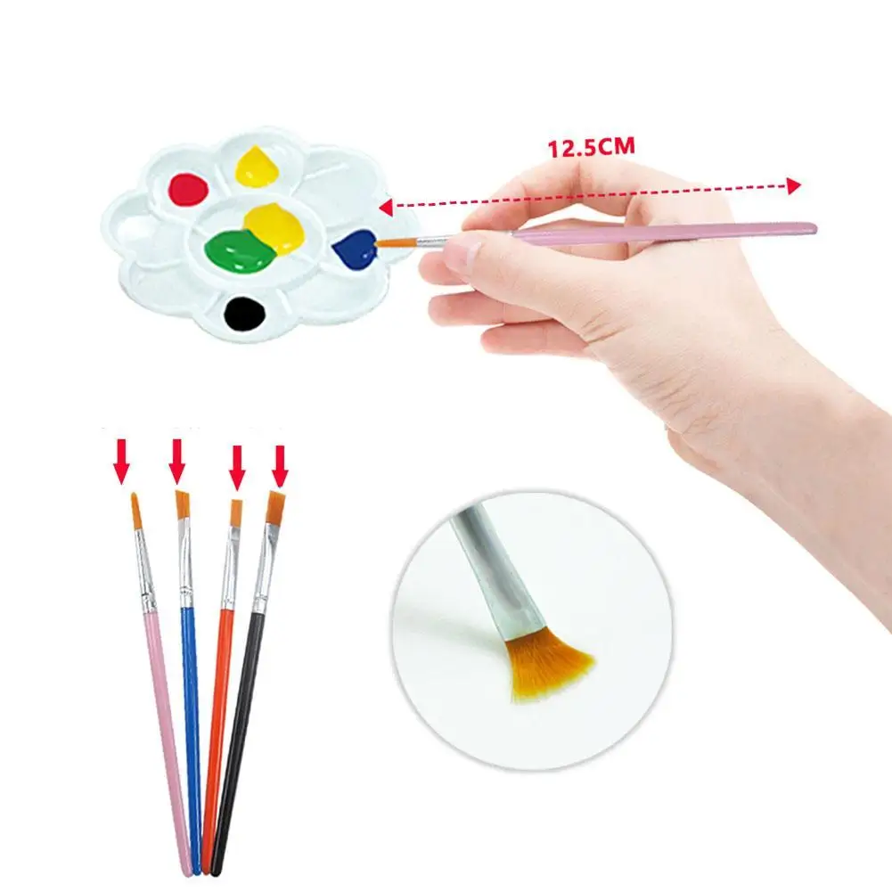 

64Pcs/Set DIY Graffiti Dinosaur Model 3D Painted Hand Coloring Tyrannosaurus Kids Painting Learning 3D Drawing Dinosaur Toy Set