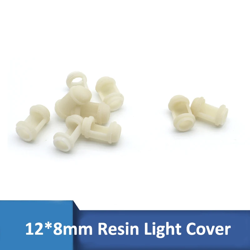 Чехол для лампы из смолы 4 шт. d8мм * 6 мм чехол светодиодного светильника/абажура