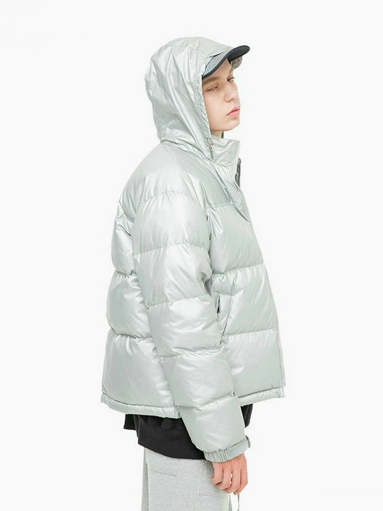 Теплые мужские s пуховики бренд 2019 Новые однотонные & #39s зимние куртки пальто