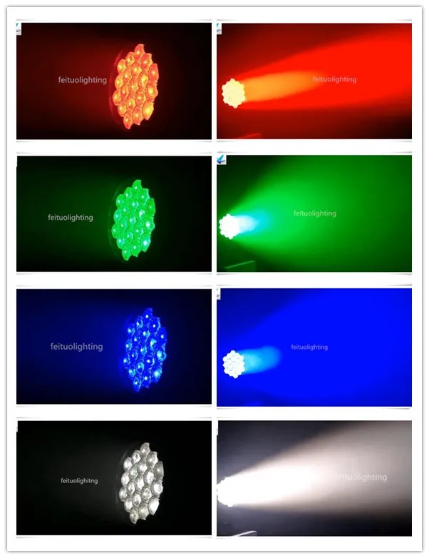 Новинка 2018 кольцо эффект Lyre Led движущаяся головка зум 19x15 Вт 4в1 Quad RGBW Луч Dmx Lumiere Dj