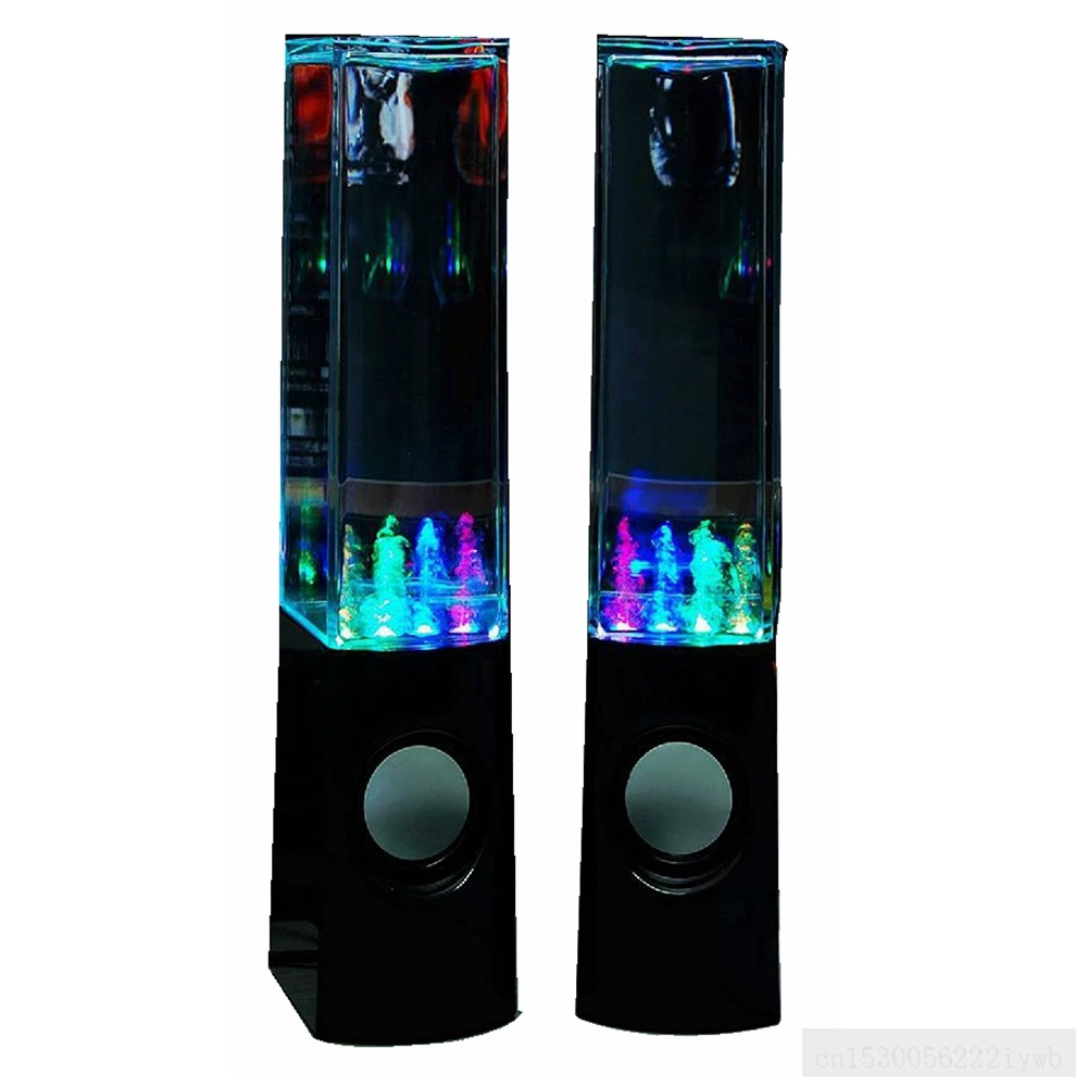 

Fountain Show Speakers LED Light Sound Bar for Laptop PC IPhone MP3 Phone Gadget Accessories New Dancing Water Music wired